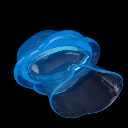 Anti Snoring Tongue Device Silicone Sleep Apnea Aid Stop Snore Sleeve Aone Blue