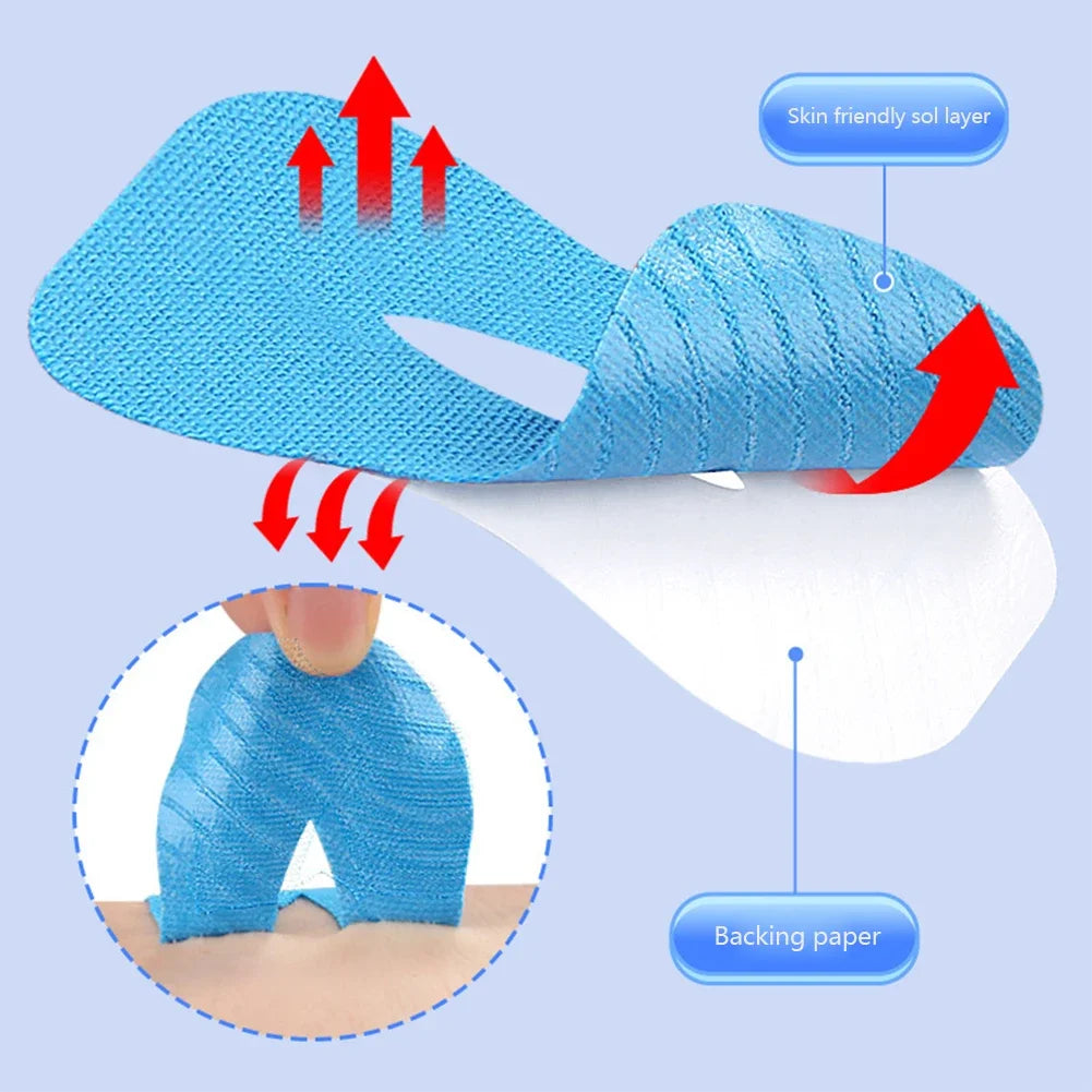 10/30Pcs Anti-Snoring Stickers Night Sleep Children Adult Lip Nose Breathing Improving Patch Mouth Correction Orthosis Tape