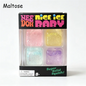 Needoh Nice Ice Baby Mini 4 Pack Squish Cube Sensory Toy Multicolored Knead Stretch Stress Relief Hand Squeeze Toy Leisure Gift
