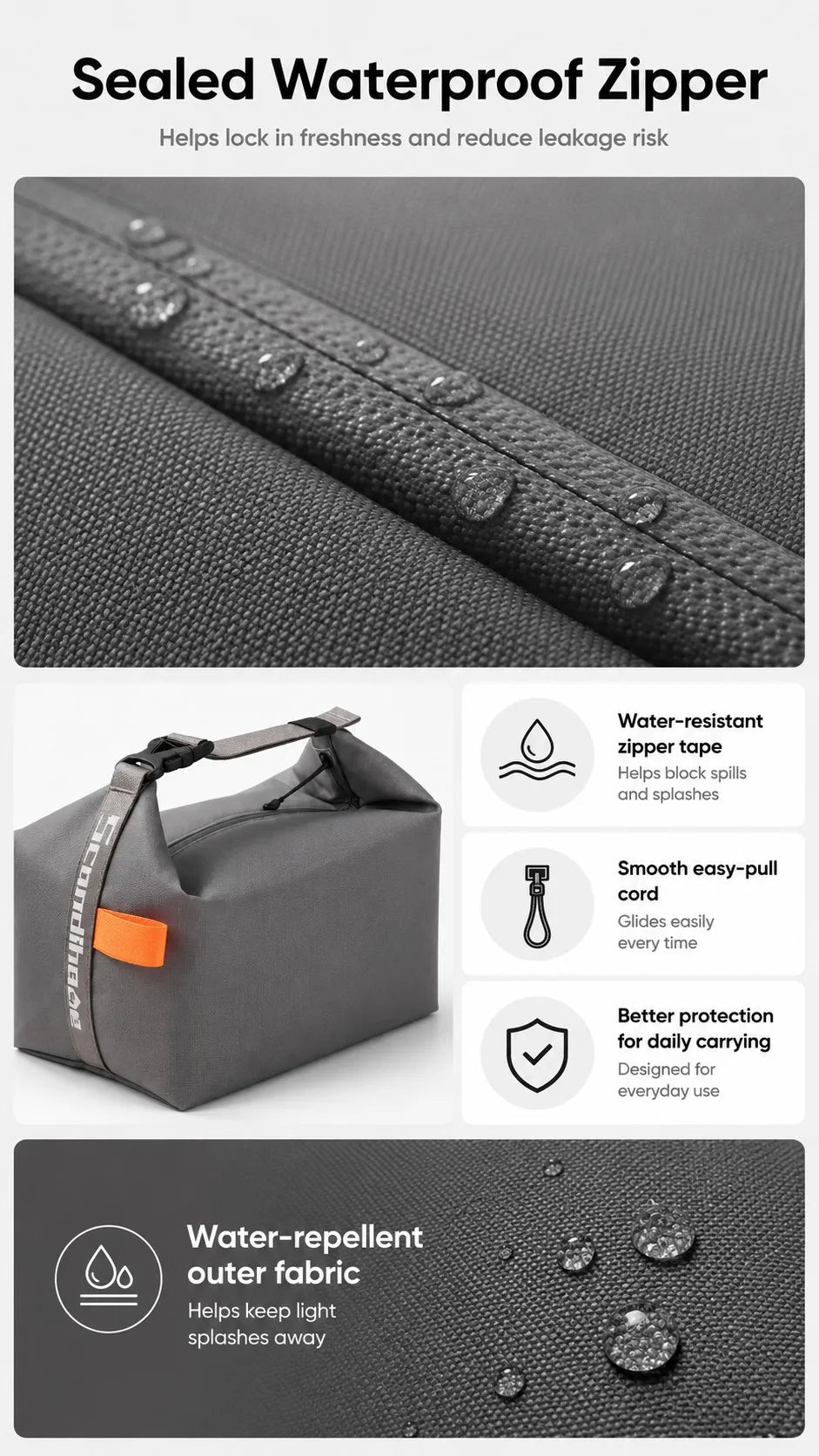Insulated Lunch Bag Insulation Bento Pack Aluminum Foil Rice Bag Meal Pack Ice Pack Portable Dinner Picnic Food Storage Handbag