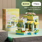 Mini Brick Building Set Rose Flower Model, Creative DIY Building Block Kit for Desk Decor, Birthday Gift for Adults and Teens
