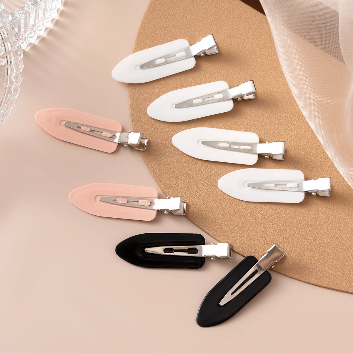 10pcs/set No Bend Seamless Hair Clips Side Bangs Barrette Makeup Washing Face Accessories Women Girls Styling Hairpins