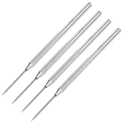 4pcs Aluminum Stick Detailing Needle Clay Tool Pottery Ceramics Tools Polymer Clay Sculpting Modeling DIY Tool Cake Accessories