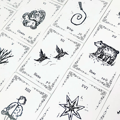 New Cards Game 36 Card Vibrant Illustrations, Easy-to-Read Guide, Great For Beginners, Divination Meditation & Party Games