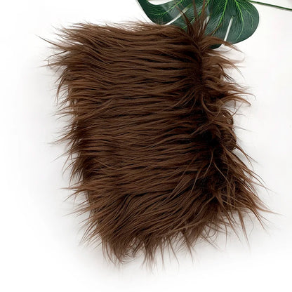 8cm Pile Length Imitation Fur Fabric Diy Cosplay Clothing Hairy Fur Fabric Bundle Long Hair Plush Fabrics By Meters Liquidations