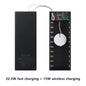20*18650 Detachable Power Bank Case 22.5W PD QC3.0 Quick Wireless Charging DIY Shell With LED Lighting 18650 Battery Storage Box