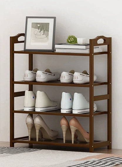 High Quality Bamboo Shoe Shelf Shoes Storage Organizer Shoe Storage Cabinet