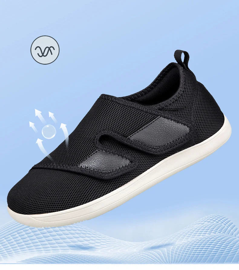 Men Shoes Casual Orthopedics Wide Feet Swollen Shoes Thumb Eversion Adjusting Soft Diabetic Shoe Walking Shoes For Women Unisex