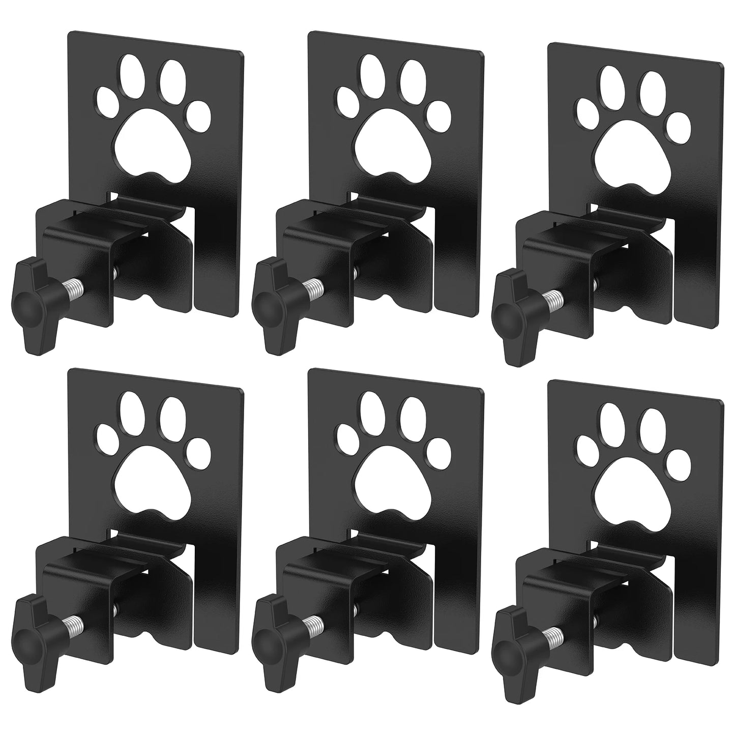 6 Pcs Mattress Slide Stopper Bed Frame Brackets Metal Anti Slip Fastener Adjustable Furniture Sliding Prevention