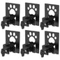 6 Pcs Mattress Slide Stopper Bed Frame Brackets Metal Anti Slip Fastener Adjustable Furniture Sliding Prevention