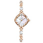 UTHAI Women Watch Brand Red High Beauty Luxury Crystal Diamond Metal Bracelet Waterproof Diamond Female Fashion Clock Watches