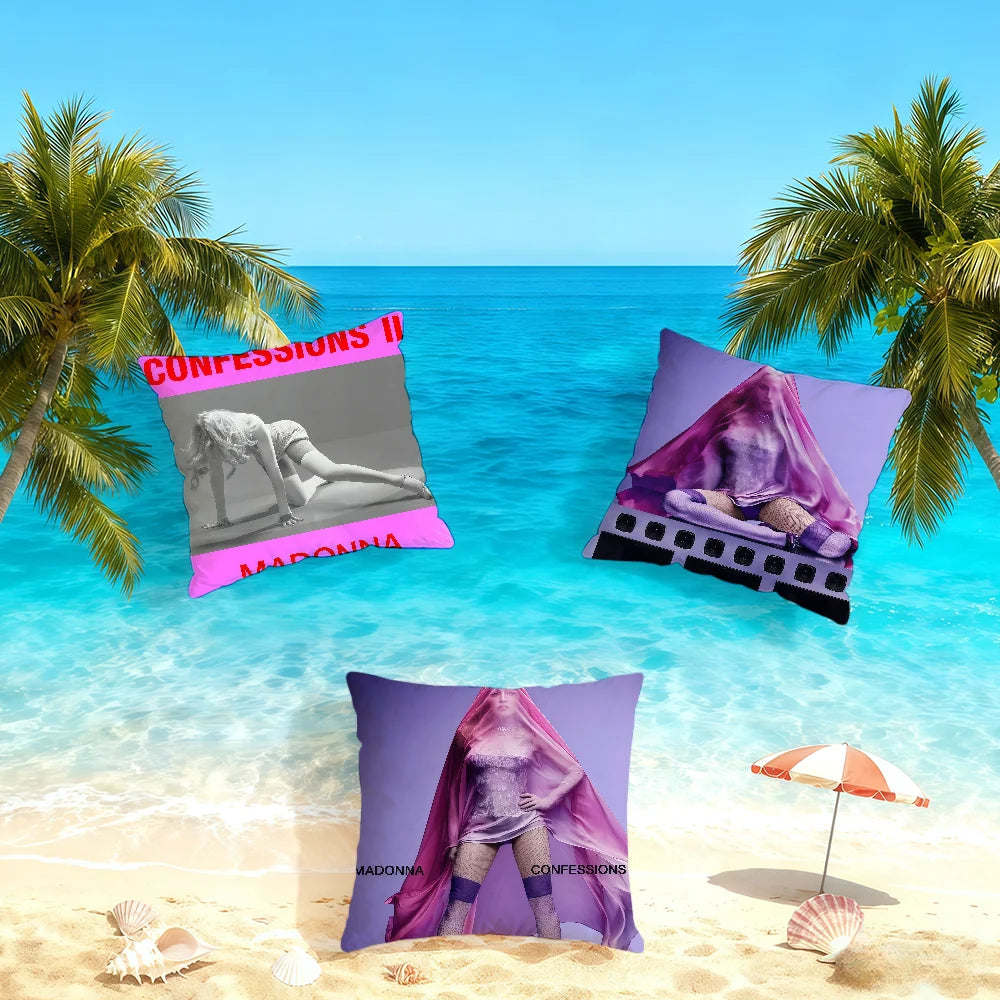 M-Madonna Confessions II 2026 cushion cover Home Office Convenient Nordic Simplicity Hit With Zipper Cushion Cover