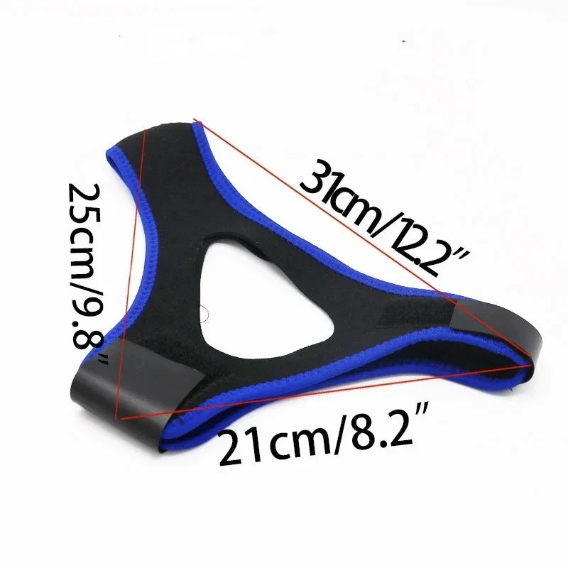 1/2/4pcs Anti-snoring Mouthpieces Chin Strap Sleep Care Breathable and Comfortable Anti Snore Belt for Men Women Daily Sleeping