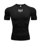 Men's Everlast Tight Short Sleeved T-Shirt for Gym Boxing and Running, Fast Drying and Slim Fit Sports Top