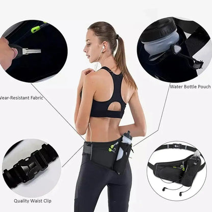 Sport Water Bottle Holder Outdoor Camping Hiking Fitness Running Sports Packs For Men And Women Bicycle Cycling Belt Waist Bags