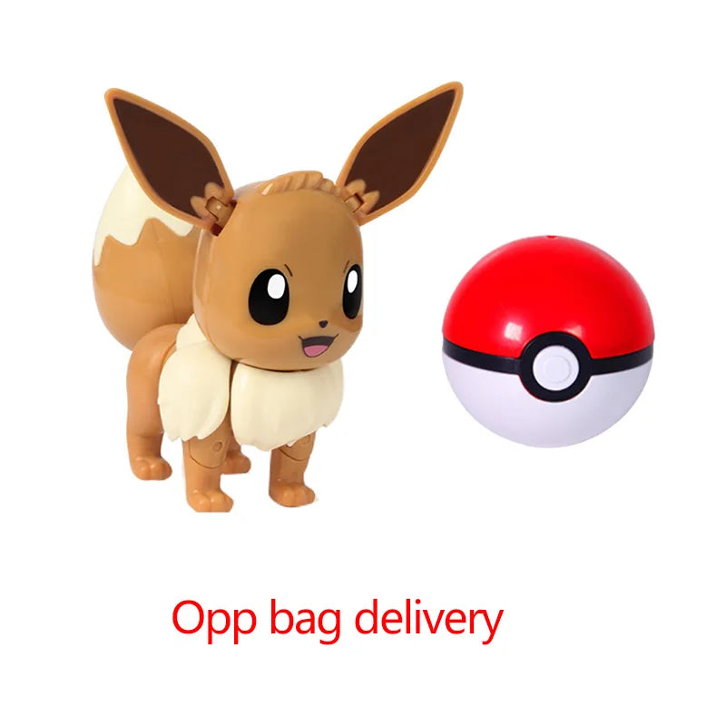 22 Kind Pokemon Ball Figure Pokeball Mewtwo Poke Pikachu Charizard Gyarados Venusaur Pawmi Quaxly Fuecoco Elf Toy Set Kids Gift