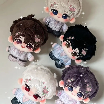 Bag Pendant Flowers Love and Deepspace Plushies Anime Game Cotton Doll Stuffed Sylus Caleb 10cm Cute Soft Xavier Doll