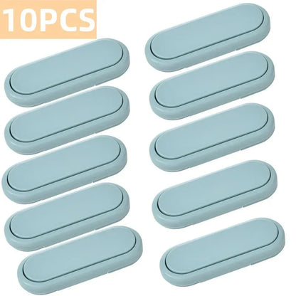 1/3/5/10Pcs Children's Drawer Safety Latch Cabinet Door Protection Baby Anti Pinch Hand Invisible Lock Opposite Wardrobe Lock