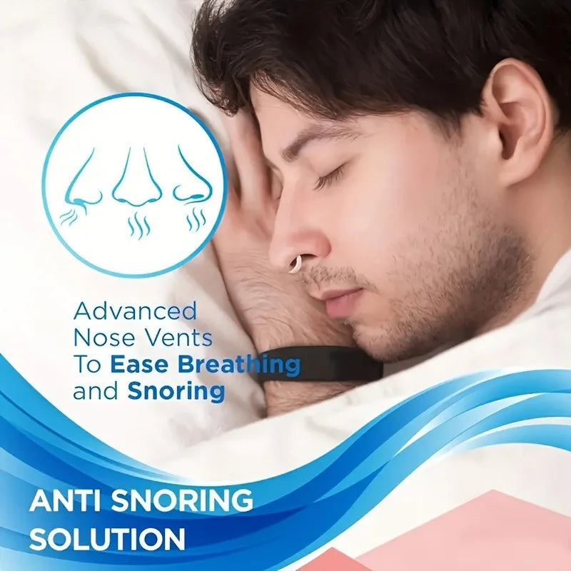 Mini Anti-Snoring - Soft Silicone Nasal Expander, Comfortable to Wear, Reusable and Washable for a comfortable sleep