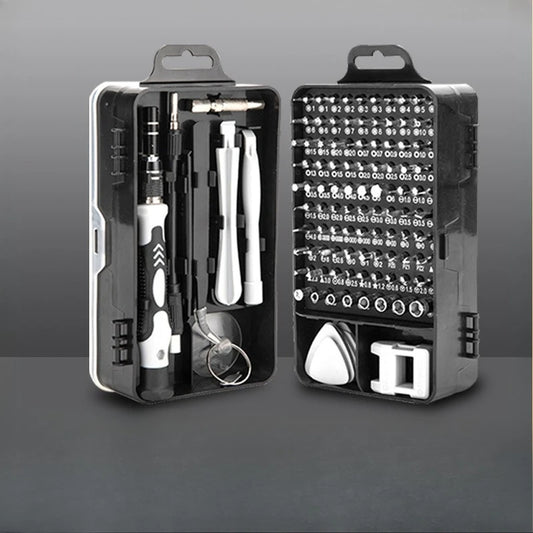 115 Pcs Precision Disassembly Repair Tool Kit Professional Screwdriver Torx Screw Tools Hardware Kit Watch Computer Mobile Phone