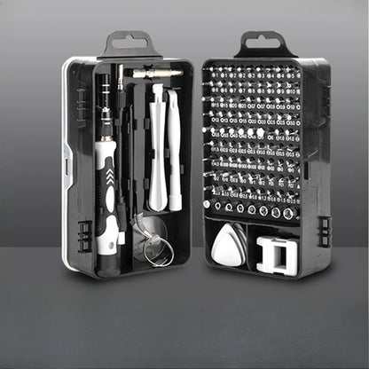 115 Pcs Watch Computer Mobile Phone Disassembly Repair Hardware Tools Screwdriver Set Tool Kit Plum Blossom Screw Repair Tools