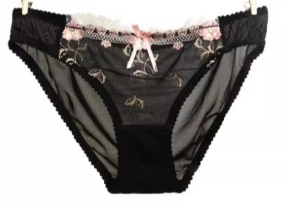 Ultra-thin steel band bra, fashionable plus-size lace lingerie set, transparent comfy bra set, soft material, S-XL all-day wear