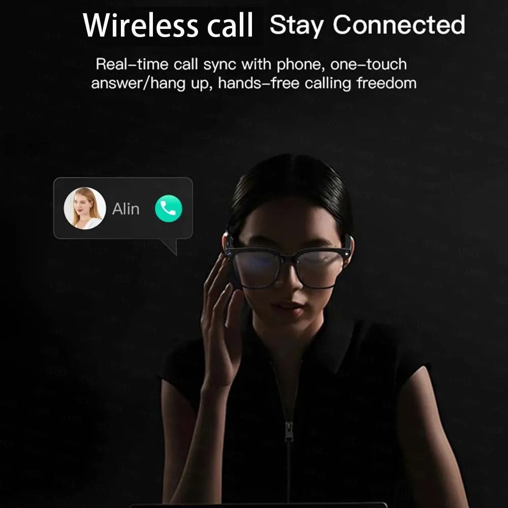 2026 New Smart Glasses Women Video Record Camera Bluetooth Call Music Playback Language Translation Music Sunglass Men Businesst