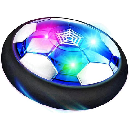 Hover Soccer Ball Kids Toy Indoor Floating Football with LED Light and Safe Bumper, Chritmas Gifts for Age 3+ Years Old Boys Gir