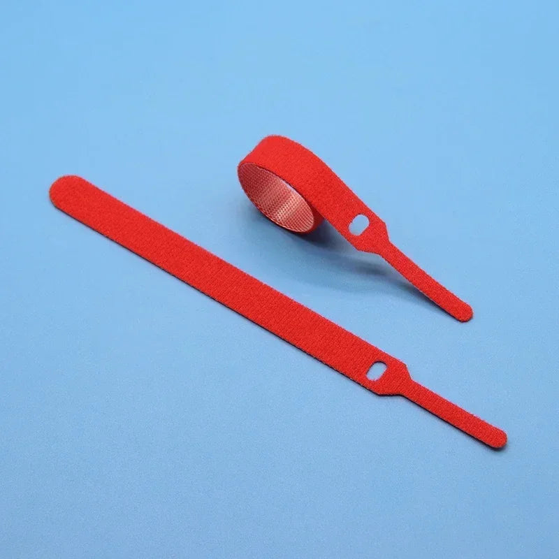 Releasable Cable Tie 150 200 250 300mm Plastics Fastening Reusable Ties Straps Nylon Wrap Zip Bundle Bandage Cable Organiser