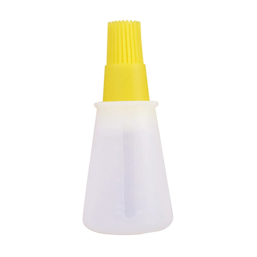 Kitchen Silicone Oil Bottle Oil Brush Baking Barbecue Grill Oil Brush Dispenser Pastry Steak Oil Brushes Kitchen Baking BBQ Tool