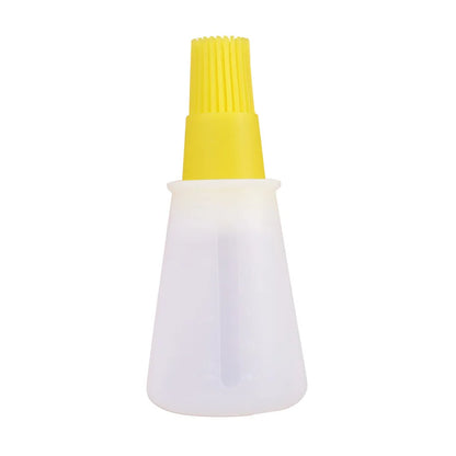 Kitchen Silicone Oil Bottle Oil Brush Baking Barbecue Grill Oil Brush Dispenser Pastry Steak Oil Brushes Kitchen Baking BBQ Tool