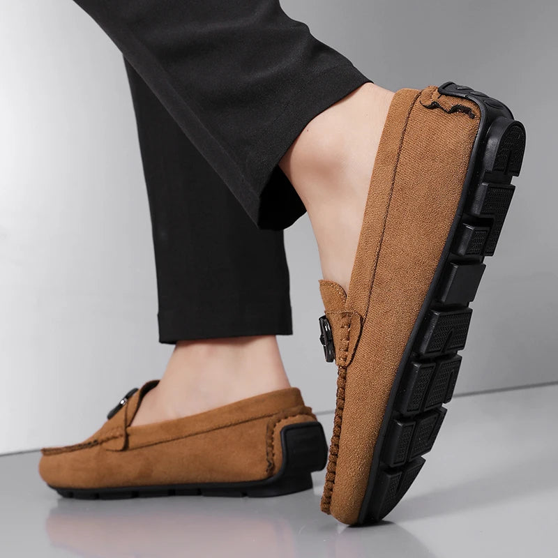 2026 New Style Large Size 47 Soft-soled Comfortable Casual Multi-purpose Lazy One-Piece Slip-on Round-toe Shoes