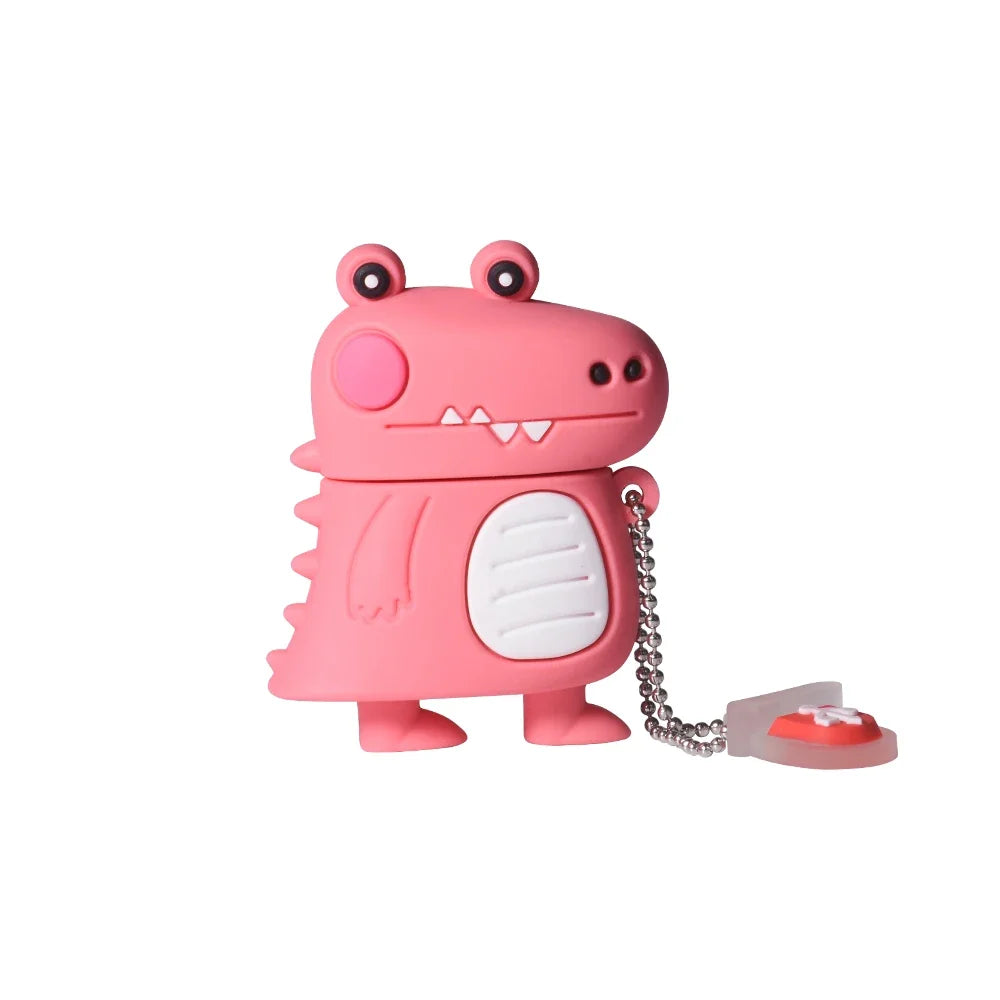 JASTER Uroczy Kreskówkowy Zwierzęcy Pendrive USB 64 GB Pingwin Kot Pamięć USB 32 GB Sowa Dinozaur Pendrive 16 GB Pszczoła Lis Pendrive 8 GB