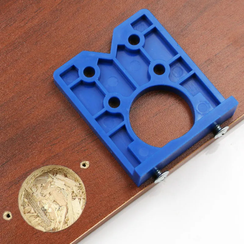 35mm Concealed Hinge Boring Jig Wood Furniture Door Cabinets Hinge Installation Tool Hinge Hole Drilling Guide For Carpentry ABS