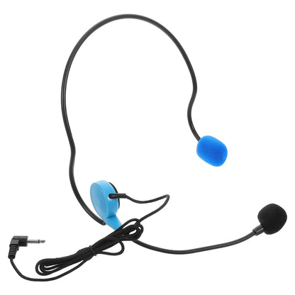 Headworn Microphone For Singing Clear Audio Technology Lightweight Adjustable Ideal For Interviews Speeches News Fitness