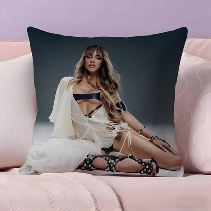 Singer M-Martina S-Stoessel TINI Pillow Case Ultra Soft Skin Friendly Fabric Cloud Like Comfort & Concealed Zipper