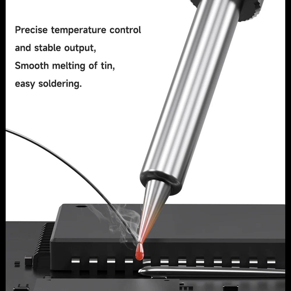 Mechanic HK-990 Thermostatic Electric Soldering Iron 90W High Power Anti-static Adjustable Portable Welding Solder Repair Tool