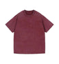 Custom Your LOGO Hip Hop Streetwear Men 100% Cotton T-shirts Oversized Washed Top Tee Unisex Summer Retro Brand Personalized