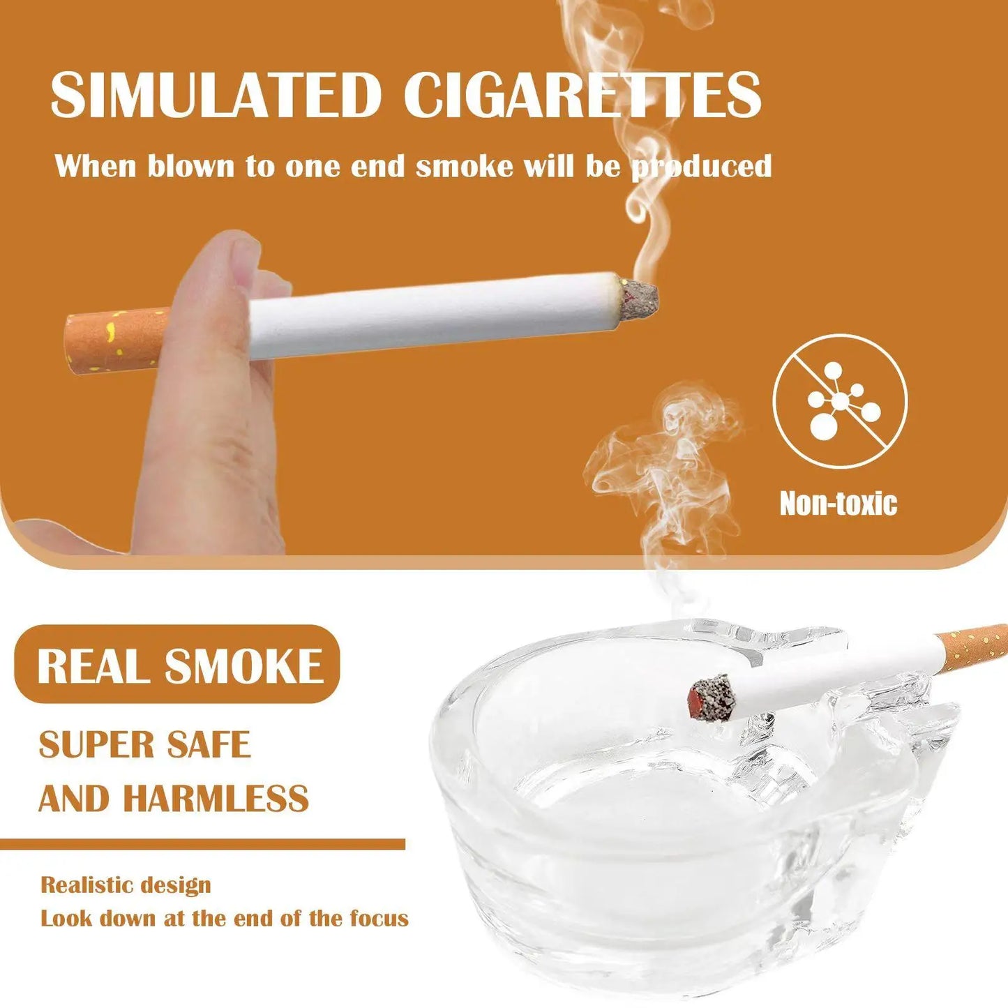 Funny Prank Toys That Can Blow Out Smoke, Holiday Party Activities, Role-Playing Props, Film and Television Games, Animation Props