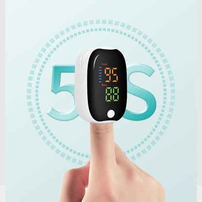 Finger Pulse Oximeter Medical Portable blood oxygen oxymetre Heart Rate Saturation Meter OLED Oximetro de dedo LED Display