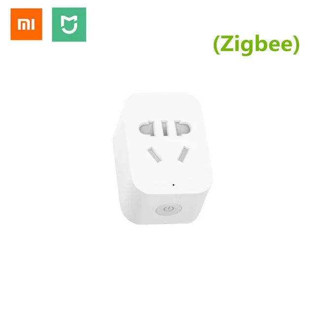 Xiaomi Miui ZigBee Smart Socket WiFi APP Wireless Control Switches Timer Plug For Work with Mi Home App Without Package