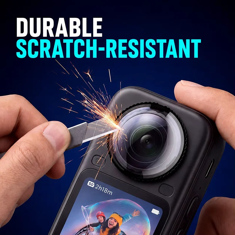 For Insta 360 X6 Camera Protective Accessory Kit Lens Guard/Silicone Protective Cover/Screen Protectors/Anti-loss Rope