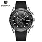 Men Watch BENYAR Top Brand Luxury Full Steel Business Quartz Watch Men Casual Waterproof Sports Watches Clock Relogio Masculino