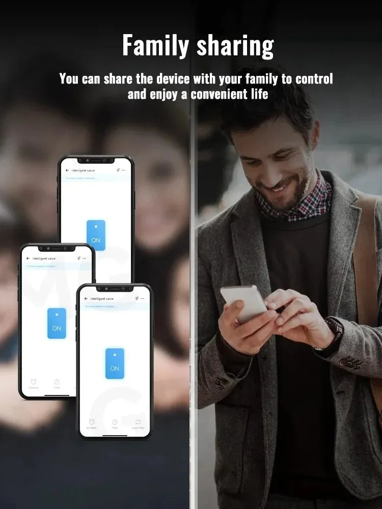 eWelink Zigbee Intelligent Valve DN15/DN20/DN25 App Rmote Control Works With Salutel/Alexa/Alice/Google Assistant/Smart Things