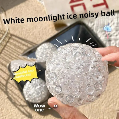 New Super Soft Squishy Balls Textured Moldable Sensory Fidget Toys Crunchy Memory Gel Fidget Toys Stress Relief