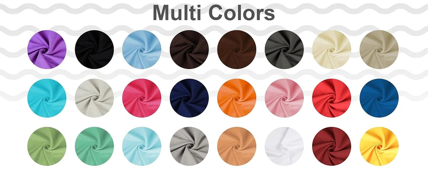 2Pcs Pack Microfiber Pillowcases Solid Color, Envelope Closure, Machine Washable, Woven Fabric, for Bedroom, Living Room