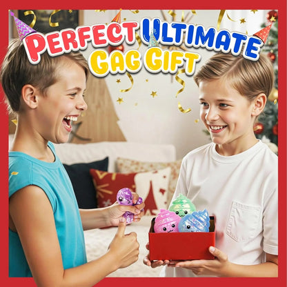 Prank Gift Glitter Funny Stress Ball Squishy Poo Squishies Toys Stretch Squeeze Fidget Novelty Toys for Kids Adults Fool Day