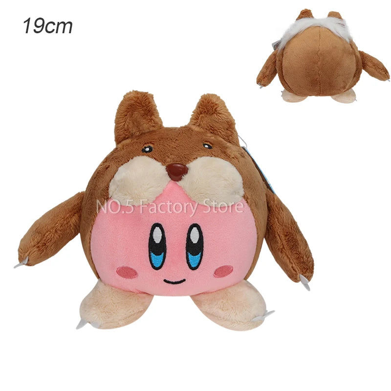 Cute Multicolor Kirby Plush Toy Kawaii Anime Star Kirby Sword Kirby Waddle Doo Elfilin Stuffed Doll Peluche Birthday Gifts