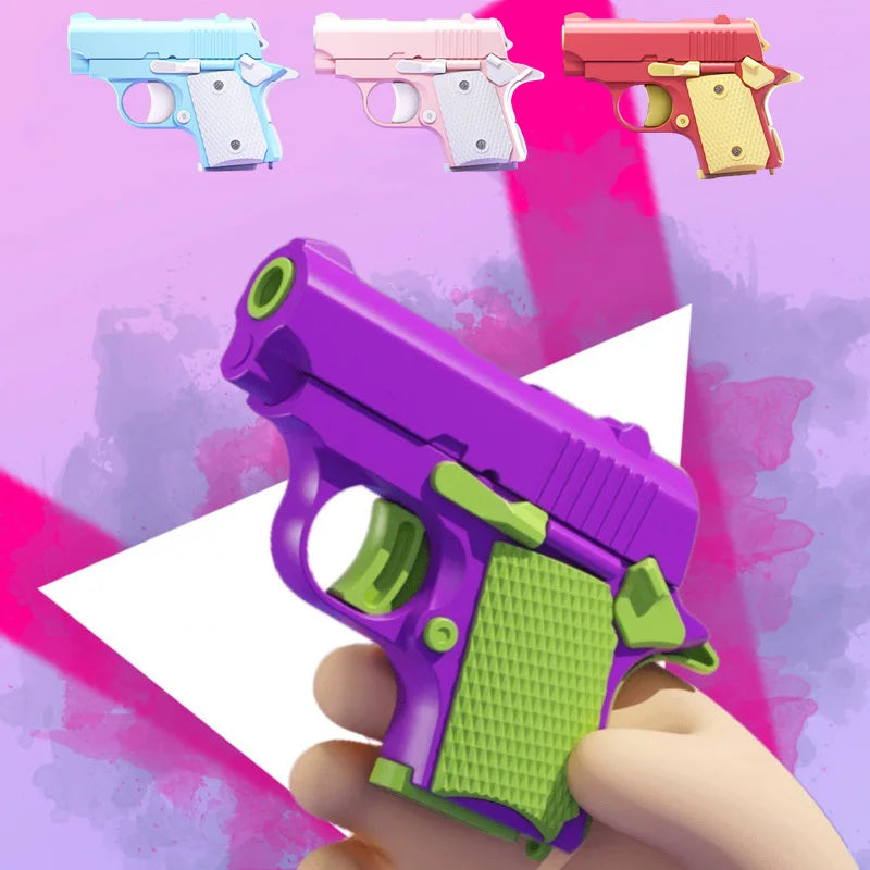 Children'S Toy Guns Model 3D Mini 1911 Gravity Printing Fidget Toy for Kids Adults Stress Relief Toy Children Decompression Gift