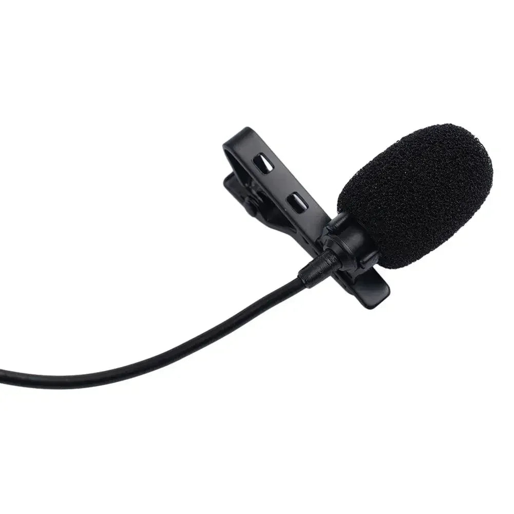 Portable 4-PIN Mini Microphone For Shure Wireless Lavalier Lapel Clip-on Microphone Audio Condenser Microphone For Meeting